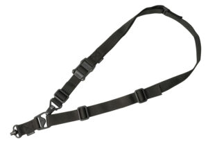 Magpul MAG515BLK MS3 Single QD Sling GEN2 Black Nylon 48"-60" OAL Adjustable One-Two Point Rifle