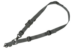 Magpul MAG515GRY MS3 Single QD Sling GEN2 Gray Nylon 48"-60" OAL Adjustable One-Two Point Rifle