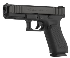 Glock PA225S201MOS G22 Gen5 MOS 40 S&W  4.49" Glock Marksman Barrel 10+1, Black Frame & MOS  nDLC Slide, Modular Backstrap, Ambidextrous Slide Stop, Safe Action Trigger, Optics Ready