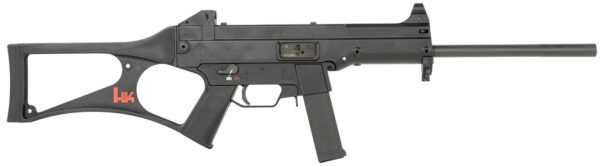 HK 81000092 USC  45 ACP 10+1 Black Target Barrel, Black Polymer Receiver, Skeletonized Black Synthetic Stock, Right Hand