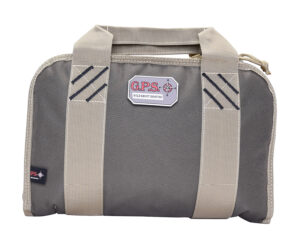 GPS Bags 1308PCRK Double Pistol Case Rifle Green Nylon w/ Visual ID Storage System
