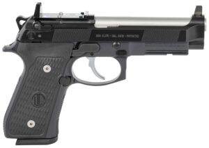 Langdon Tactical Tech LTT92ERDOTJ 92 Elite LTT  9mm Luger 4.70" 17+1 Black Cerakote Black Steel with Red Dot Optic Cut Slide Black Polymer Grip Trigger Job