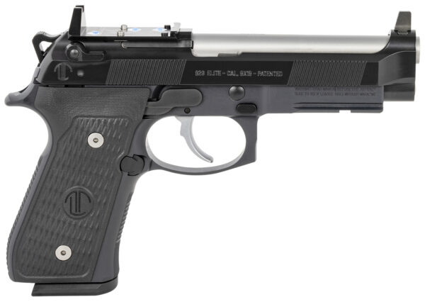 Langdon Tactical Tech LTT92ERDOTJ 92 Elite LTT  9mm Luger 4.70" 17+1 Black Cerakote Black Steel with Red Dot Optic Cut Slide Black Polymer Grip Trigger Job