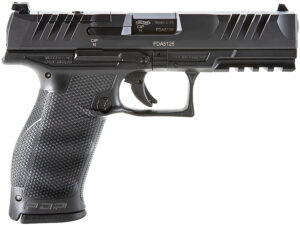 Walther Arms 2858126 PDP Optic Ready 9mm Luger 4.50" 10+1 Black Black Steel Slide Performance Duty Textured Black Polymer Grip