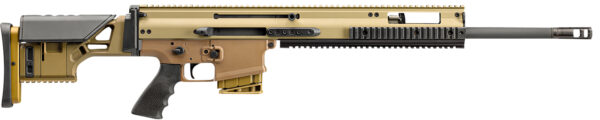 FN 381005452 SCAR 20s NRCH 7.62x51mm NATO 10+1 20" Black Steel Barrel, Flat Dark Earth Anodized Picatinny Rail Aluminum Receiver, Flat Dark Earth Synthetic Adjustable Stock, Black Hogue Rubber Grip