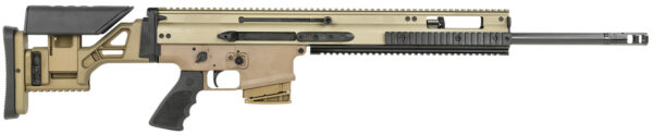 FN 381005432 SCAR 20s NRCH 6.5 Creedmoor 10+1 20" Black Steel Barrel, Flat Dark Earth Anodized Picatinny Rail Aluminum Receiver, Flat Dark Earth Synthetic Adjustable Stock, Black Hogue Rubber Grip