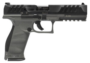 Walther Arms 2858401 PDP Optic Ready 9mm Luger 5" 18+1 Black Steel Slide Performance Duty Textured  Polymer Grip (Full Size)