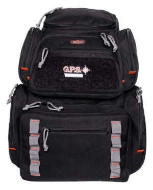 GPS Bags 1712BPB Pistolero Backpack Black/Gray Holds 5 Handguns