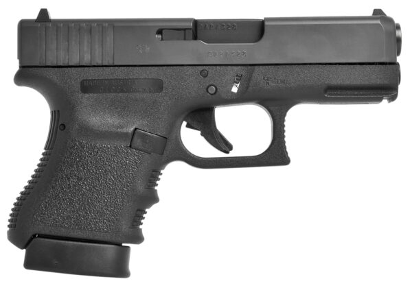 Glock UI3650201FGR G36 Sub-Compact 45 ACP 6+1 3.78" Hammer Forged Barrel Matte Black Serrated Steel Slide Black Polymer Frame w/Picatinny Rail Black Textured Finger Grooved Polymer Grips Right Hand