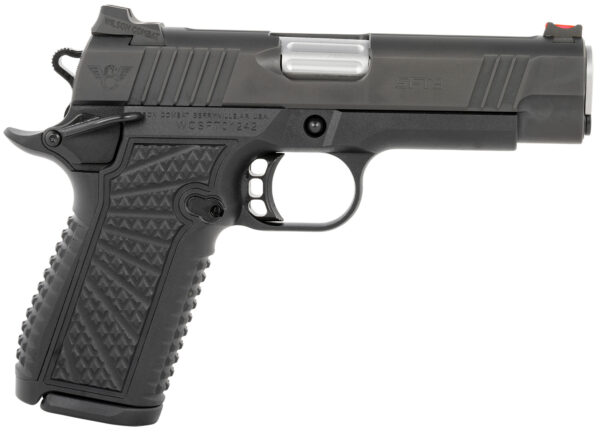 Wilson Combat SFT9CM42A SFT9  9mm Luger 15+1 (2) 4.25" Stainless, Black, Beavertail Frame, Integrated Grips, Fiber Optic Sights, Ambi Safety