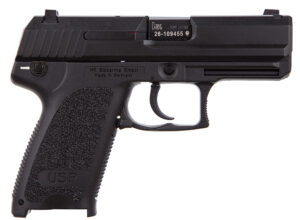 HK 81000336 USP V1 Compact 40 S&W 12+1 3.58" Black Polygonal Rifled Barrel, Black Serrated Slide, Black Polymer Frame, Black Polymer Grip, Ambidextrous