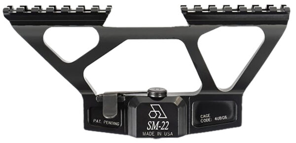 Arsenal SM22 AK Scope Mount SAM7K Series  Black Anodized 0 MOA