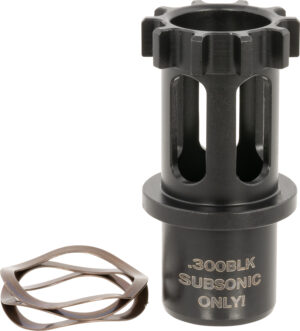 ADVANCED ARMAMENT COMPANY 64744 Direct Thread Adapter  300 Blackout (Subsonic Only), 5/8"-24 tpi, for AAC Ti-Rant 45 Suppressor