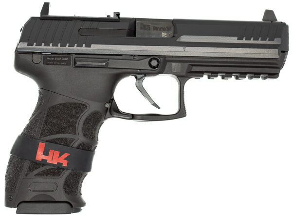 Langdon Tactical Tech LTTP30FTJRDO HK P30 LTT  Compact Frame 9mm Luger 17+1 3.90" Black Steel Barrel, Black Optic Cut/Serrated Steel Slide, Black Polymer Frame w/Picatinny Rail, Black Polymer Grip