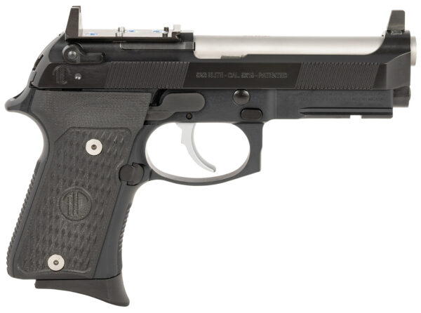 Langdon Tactical Tech LTT92CTJRR 92 Elite LTT Compact 9mm Luger 15+1 4.25" Stainless Target Crown Steel Barrel, Black Optic Cut/Serrated Steel Slide, Black Black VZ G10 Grip