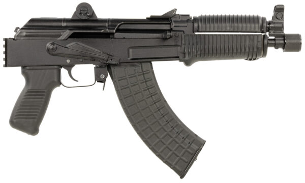 Arsenal SAM7K55 SAM7K  7.62x39mm 30+1 8.50" Black Steel Threaded Barrel, Polymer Handguards, Black Aluminum Forged & Milled Receiver, Mounted 1913 Picatinny Rail, Black Polymer Grips