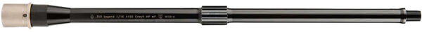 Ballistic Advantage BABL350001F Performance Series  350 Legend 16" Threaded Hanson Profile, Carbine Length with Low Pro Gas Block, Black QPQ 4150 Chrome Moly Vanadium Steel, Fits AR-15