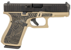 Glock UA195S204EXPCT G19 Gen5 Compact Frame 9mm Luger 15+1 4.02" Black GMB Barrel Serrated Expedition Cerakote Polymer Frame w/Picatinny Rail Ambidextrous, USA Made