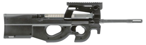 FN 3848950463 PS90  5.7x28mm 50+1 16" Black Ported Barrel, Black Aluminum Receiver, MIL-STD 1913 Rail, Matte Black Synthetic Bullpup Stock w/Thumbhole, Ambidextrous