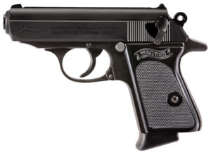 Walther Arms 4796023 PPK/S  32 ACP 7+1 3.30" Black Steel Barrel, Black Serrated Steel Slide, Steel Frame w/Beavertail, Textured Polymer Grip