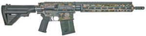HK 81001001 MR556 A1 75th Anniversary 5.56x45mm 30+1 16.50" Black Steel Barrel, Flecktarn Camo Picatinny Rail Aluminum Receiver, M-LOK Handguard, Black Synthetic Adjustable Stock, 4 Magazines
