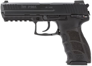HK 81001095 P30L V3 40 S&W 13+1 4.45" Black Polygonal Rifled Barrel, Black Cerakote Long/Serrated Steel Slide, Black Polymer Frame, w/Picatinny Rail, Black Interchangeable Backstrap Grip, Ambidextrous
