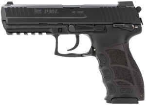 HK 81001096 P30L V3 40 S&W 10+1 4.45" Black Polygonal Rifled Barrel, Black Cerakote Long/Serrated Steel Slide, Black Polymer Frame, w/Picatinny Rail, Black Interchangeable Backstrap Grip, Ambidextrous