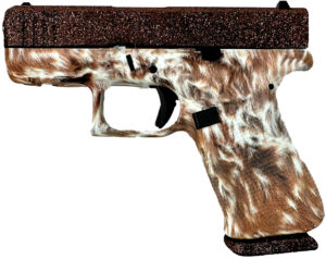 Glock PX4350204NML G43X  Sub-Compact Frame 9mm Luger 10+1 3.41" Black GMB Barrel, Twilight Cerakote Serrated Steel Slide, Longhorn Cerakote Polymer Frame w/Beavertail, Ambidextrous