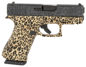 Glock PX4350204NTC G43X  Sub-Compact Frame 9mm Luger 10+1 3.41" Black GMB Barrel, Twilight Cerakote Serrated Steel Slide, Cheetah Cerakote Polymer Frame w/Beavertail, Ambidextrous