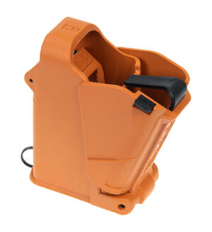 Maglula UP60BO UpLULA Loader & Unloader Double Stack Single Stack Orange Polymer 9mm Luger 45 ACP Pistols
