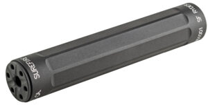 SureFire RYDER22S SF Ryder  22 LR/ 22 Mag/ 17HMR 1" Black Hardcoat Anodized Stainless Steel 1/2"-28 tpi