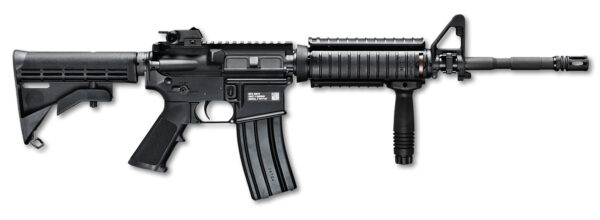FN 36318 FN 15 M4 Military Collector 5.56x45mm NATO 16" Black Barrel / Receiver 30+1, Matte Black 6 Position Collapsible Stock, Black A2 Grip, Optics Ready