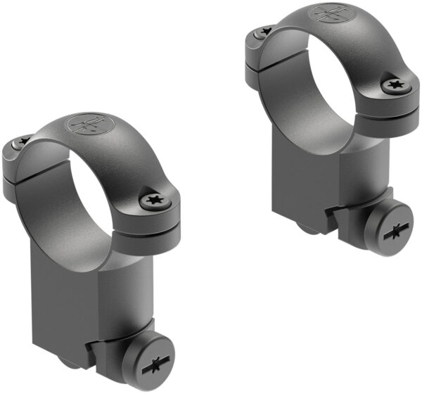 Leupold 49944 Ringmounts  Matte Black Ruger M77 1"  Super High