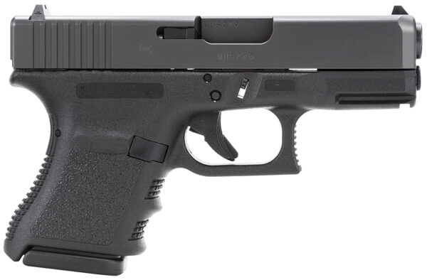 Glock PF2950201 G29 Short Frame 10mm Auto  3.78" Barrel 10+1,  Black Frame & Slide, Finger Grooved Rough Texture Grip, Safe Action Trigger