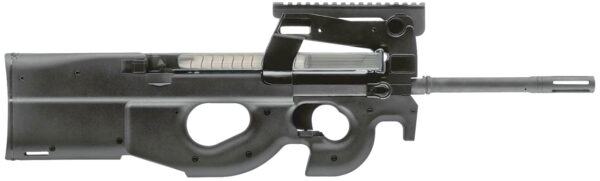 FN 3848950460 PS90  5.7x28mm 30+1 16" Black Ported Barrel, Black Picatinny Rail Aluminum Receiver, Matte Black Synthetic Bullpup w/Thumbhole Stock, Ambidextrous