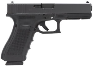 Glock PG3150203 G31 Gen4 357 Sig  4.49" Barrel 15+1, Black Frame & Slide, Finger Grooved Rough Texture Grip, Modular Backstrap, Reversible Mag. Catch, Safe Action Trigger