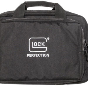 Glock AP60219 Range Bag  Black 600D Polyester Holds 4 Pistols