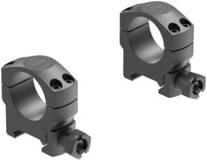 Leupold 57524 Mark 4 Scope Ring Set Matte Black Aluminum 1" Tube Medium Picatinny Rail