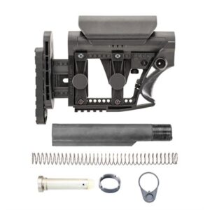 MBA-3 CARBINE BUTTSTOCK W/223/5.56 BUFFER ASSEMBLY BLACK