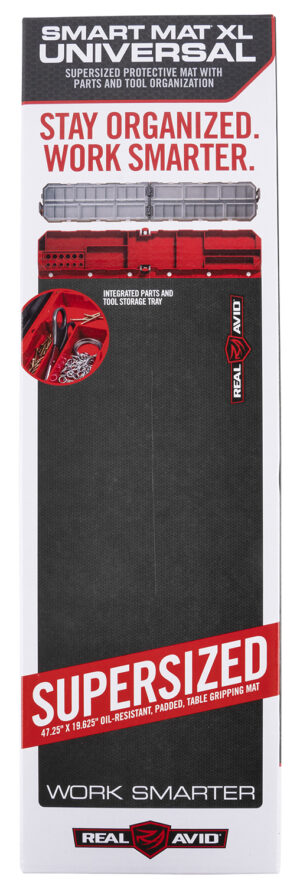 Real Avid AVXLVISM Smart Mat  XL Black/Red 47.25" x 19.63"