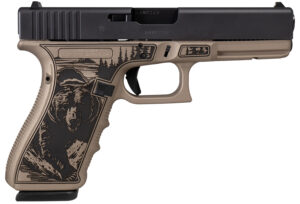 Glock UG2050204BEAR G20 Gen4 Full Size Frame 10mm Auto 15+1 4.61" Black Steel Barrel Serrated Steel Slide Polymer Frame w/Picatinny Rail Ambidextrous