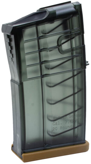 HK 50236507   20+1 7.62mm Fits H&K 417 Clear Smoke Polymer