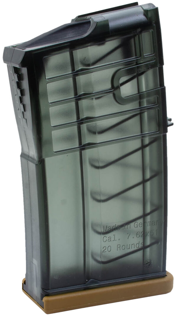 HK 50236507   20+1 7.62mm Fits H&K 417 Clear Smoke Polymer