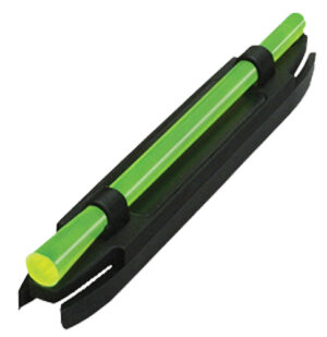 HiViz S200G S-Series Magnetic Front Sight  Black | Green Fiber Optic