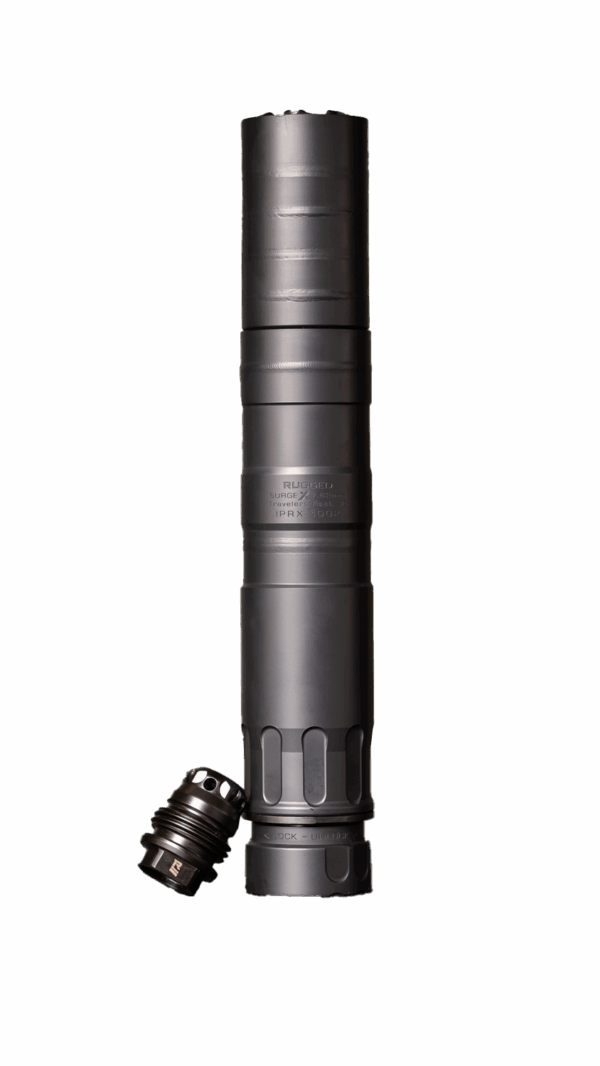 RUGGED SUPPRESSORS SURGEX 7.62 SILENCER BLACK