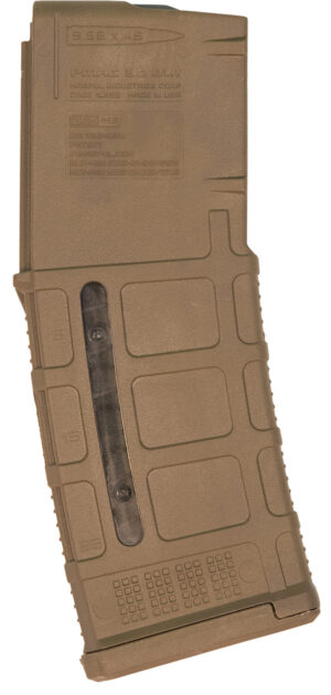 Magpul MAG556MCT PMAG GEN M3 30rd Detachable w/Capacity Window 223 Rem/5.56x45mm NATO Fits AR-15/M16/M4 Coyote Tan Polymer
