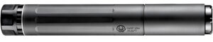 Dead Air GHOST45 Ghost-M  45 Cal-Multi-Caliber 1.375" Black Titanium/17-4 Stainless Steel/7075-T6 Aluminum