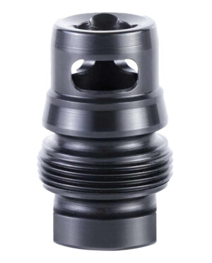Dead Air DA135 Xeno Xero Black 4140 HT Alloy Steel 9/16x24 RH Threads 1.105" OAL 0.99" Diameter 9mm