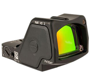 Trijicon 3200002 RMR HD Matte Black 1 x 0.89" x 0.67" 3.25 MOA Red Dot/55 MOA Circle Multi Reticle
