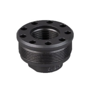 SilencerCo AC822 Alpha Direct Thread Mount Fits 9/16"x24 Black